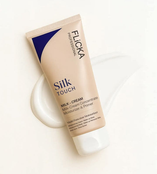 Flicka Silk Touch 3-in-1 Primer Moisturizer with SPF | Pore Blurring | Flicka Cosmetics/BUY ONE GET ONE FREE/